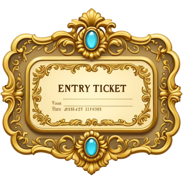 Rococo Entry Ticket